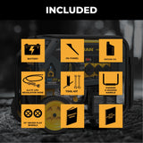 Dual Fuel Portable Generator 10000W Electric Start 120/240V with CO alert
