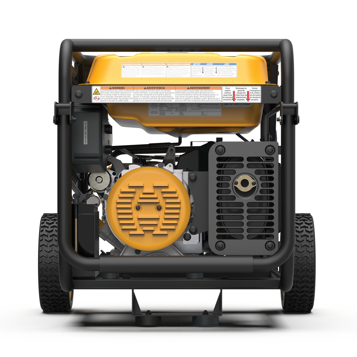 Dual Fuel Portable Generator 8000W Electric Start 120/240V