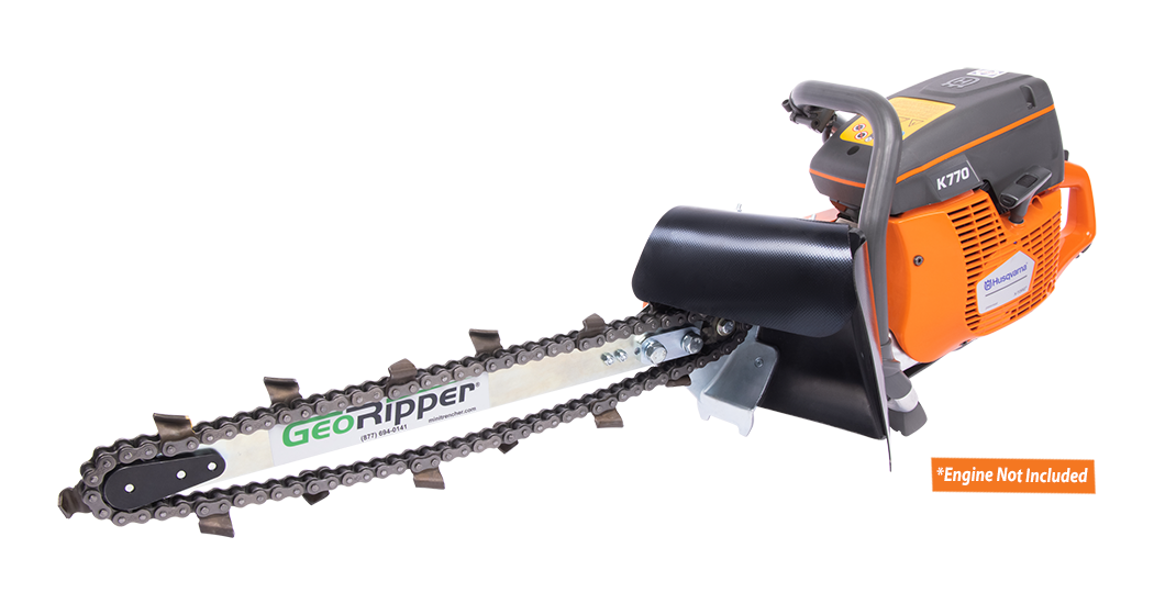 MiniTrencher GeoRipper T/A H400 Trenching Attachment for Husqvarna