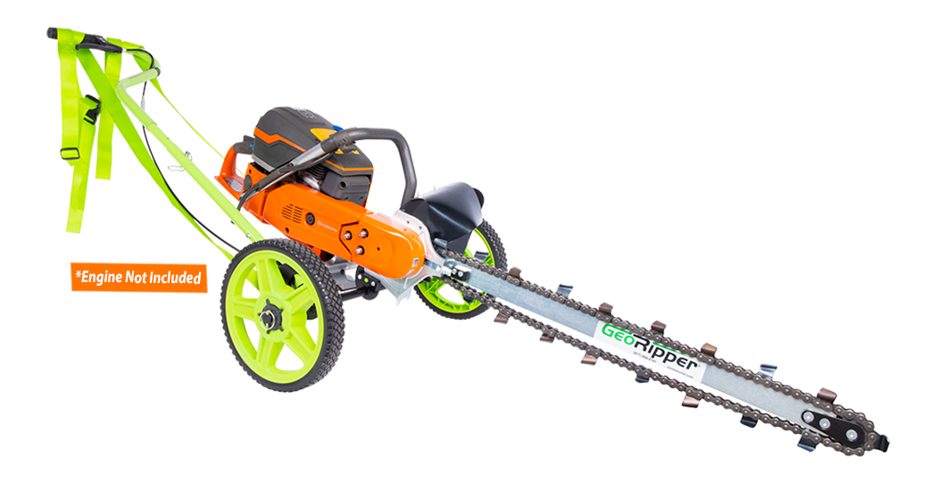 MiniTrencher GeoRipper T/A H700 Trenching Attachment for Husqvarna