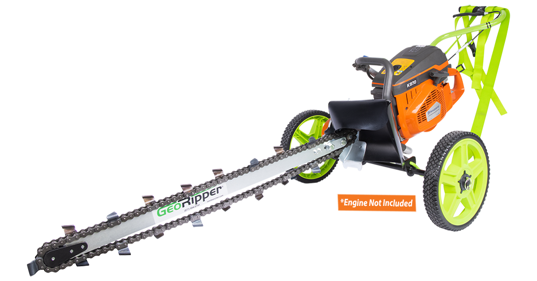 MiniTrencher GeoRipper T/A H700 Trenching Attachment for Husqvarna