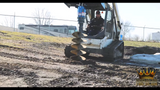 Ignite Attachments 45 in Skid Steer Auger Drive and Bit Package 210PH