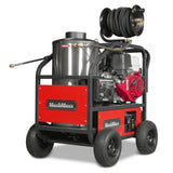 4000 PSI 4 GPM HONDA E-Start Engine Hot Water Pressure Washer with Hose Reel,  HPW40H