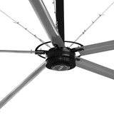 16FT HVLS Industrial Ceiling Fan 208-240V 3Ph - Energy Efficient Large Area Air Circulation for Fan Warehouses & Factories, 16FT3PH