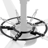 24FT HVLS Industrial Ceiling Fan 208-240V 3Ph - Energy Efficient Large Area Air Circulation for Fan Warehouses & Factories,  24FT3PH