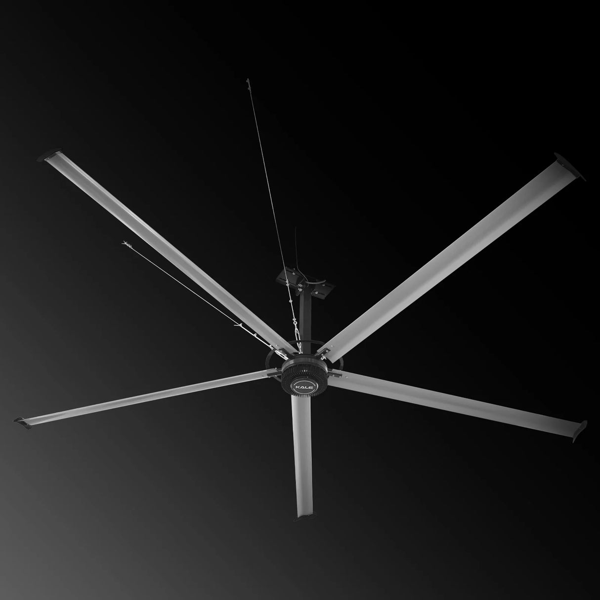 20FT HVLS Industrial Ceiling Fan 208-240V 1-Ph - Energy Efficient Large Area Air Circulation for Fan Warehouses & Factories,  20FT1PH