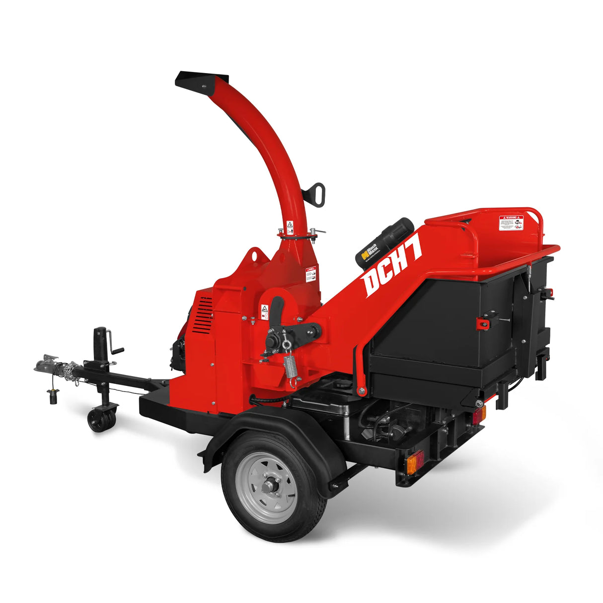 MechMaxx HONDA GX690 22HP 688cc Twin Cylinder Gasoline Engine Powered 7" Hydraulic Feeding Wood Chipper,  DCH7