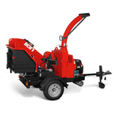 MechMaxx HONDA GX690 22HP 688cc Twin Cylinder Gasoline Engine Powered 7" Hydraulic Feeding Wood Chipper,  DCH7