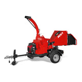 MechMaxx HONDA GX690 22HP 688cc Twin Cylinder Gasoline Engine Powered 7" Hydraulic Feeding Wood Chipper,  DCH7