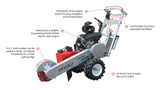 Dosko Self-Propelled Stump Grinder – Honda GX630, Electric Start, Greenteeth - 691SP-20HE