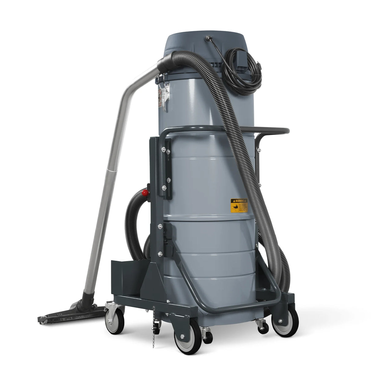 Industrial Wet/Dry Vacuum Cleaner with HEPA Filter Three Motor 3.3 HP 285 CFM 16 Gallon - 110V 1 Phase,  IVA3M
