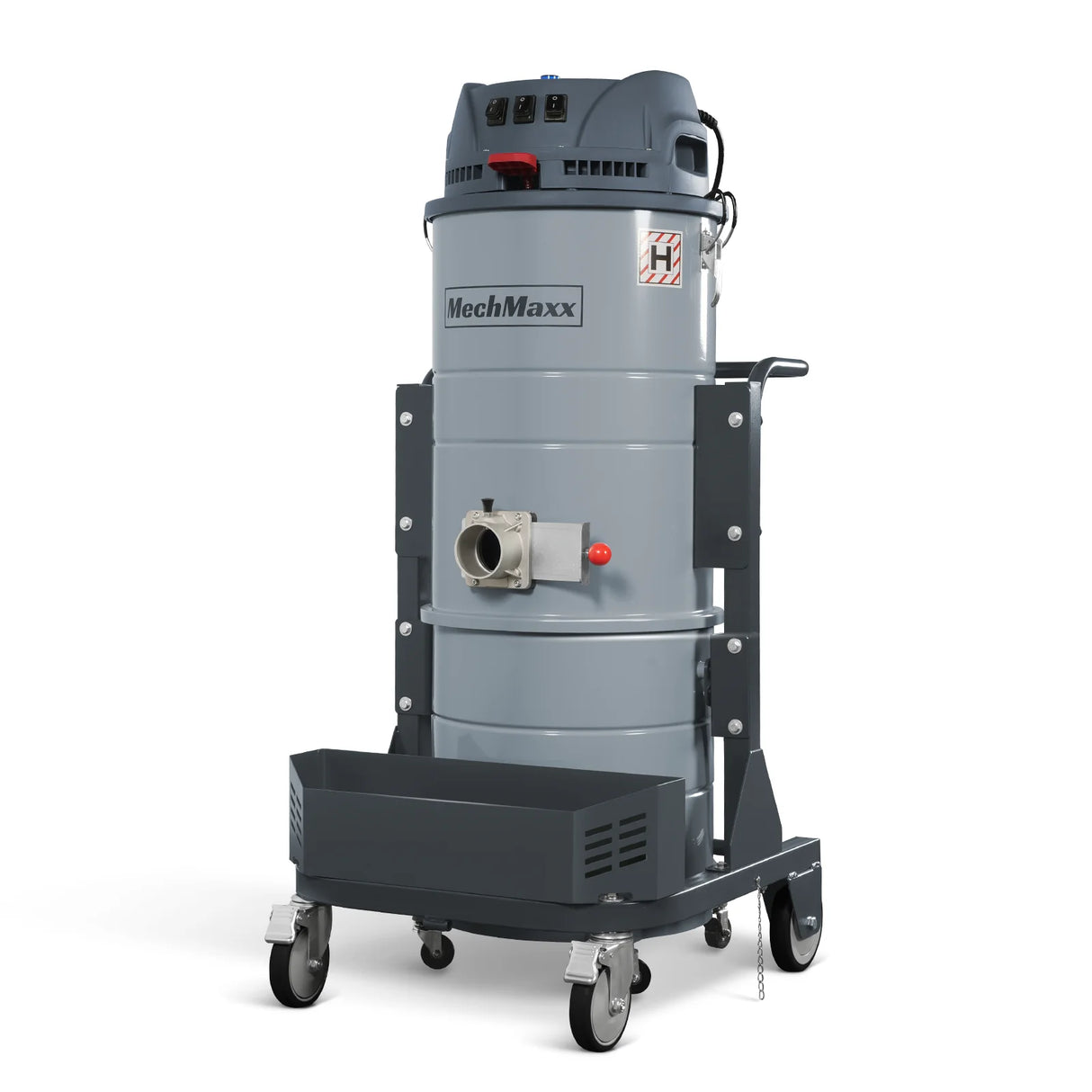 Industrial Wet/Dry Vacuum Cleaner with HEPA Filter Three Motor 3.3 HP 285 CFM 16 Gallon - 110V 1 Phase,  IVA3M