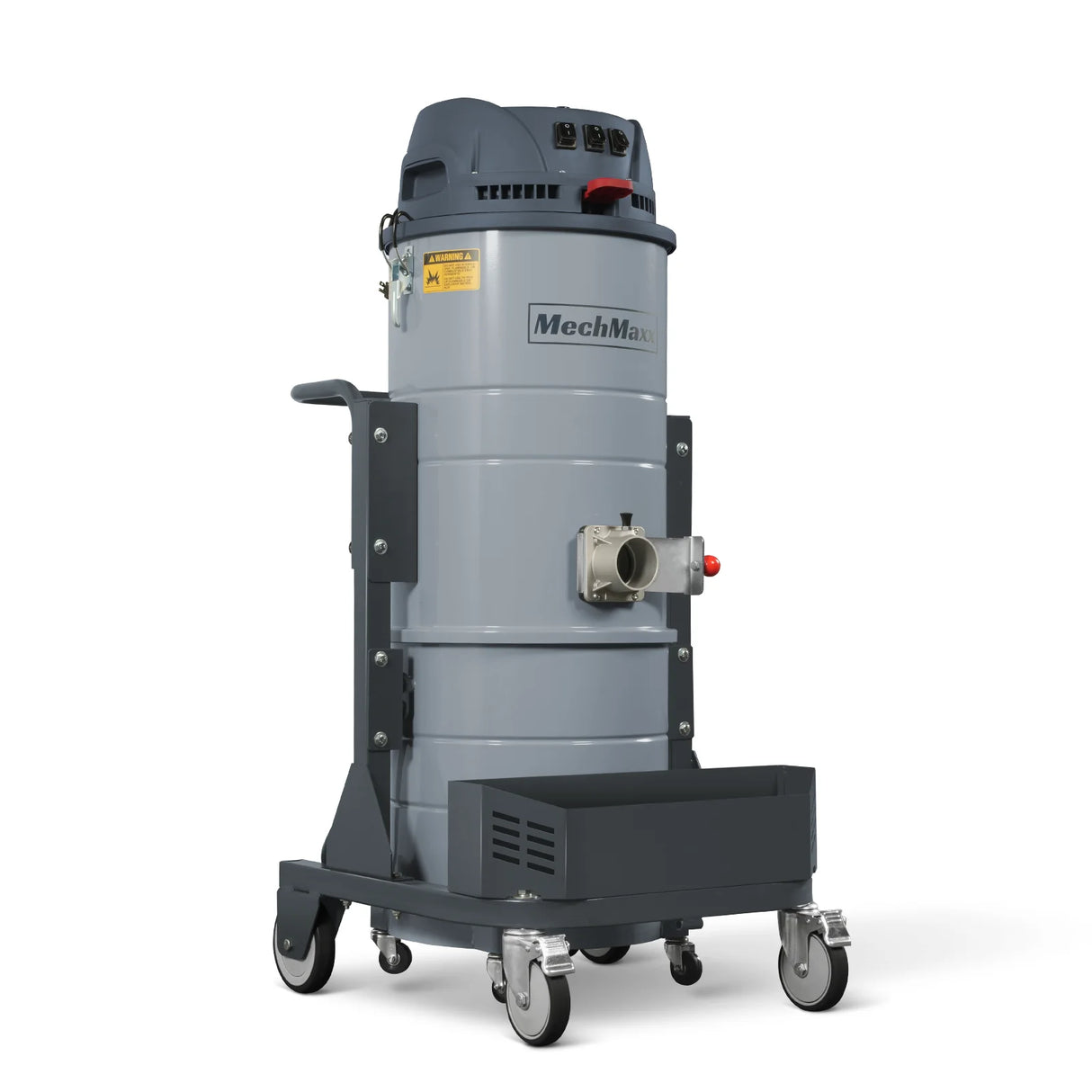 Industrial Wet/Dry Vacuum Cleaner with HEPA Filter Three Motor 3.3 HP 285 CFM 16 Gallon - 110V 1 Phase,  IVA3M