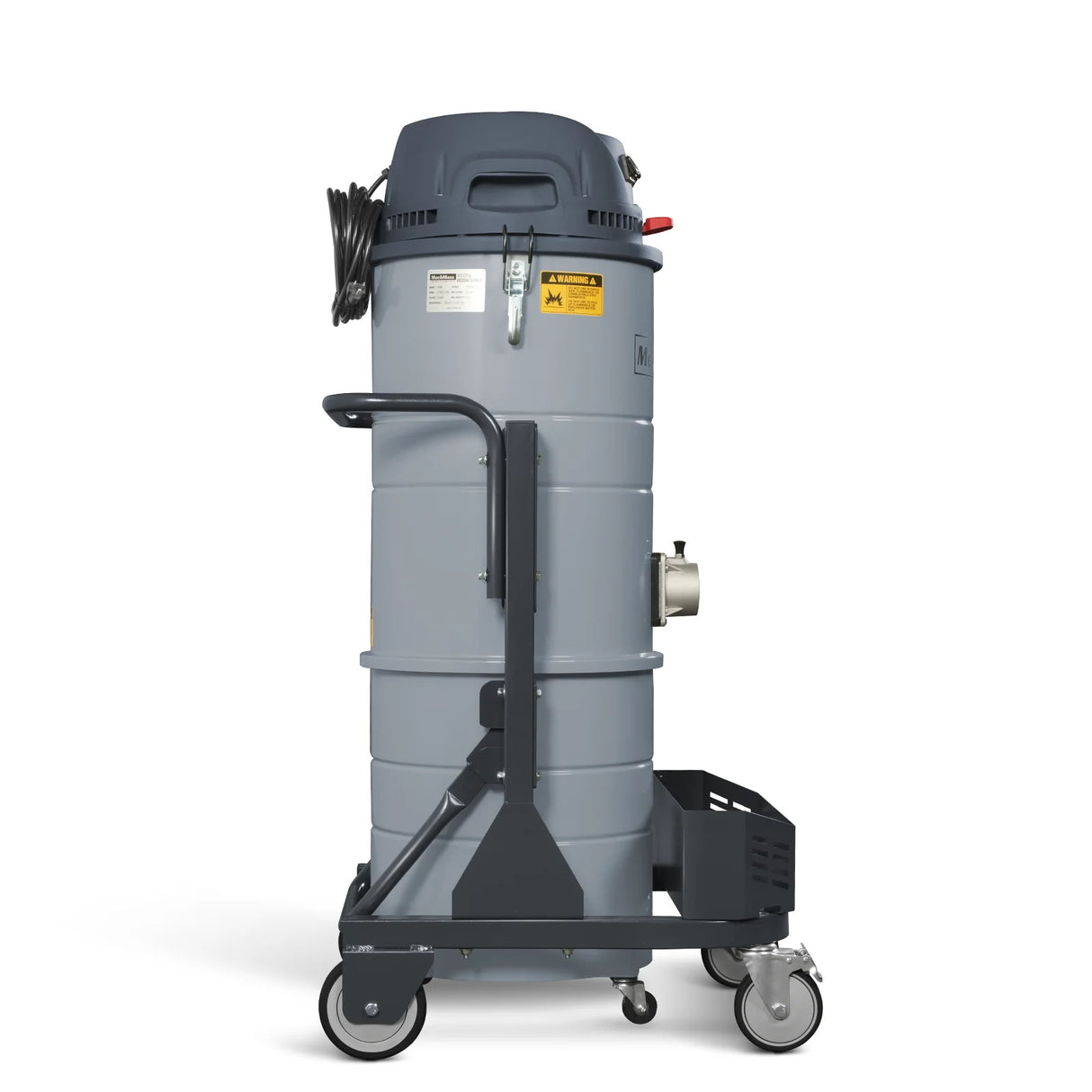 Industrial Wet/Dry Vacuum Cleaner with HEPA Filter Three Motor 3.3 HP 285 CFM 16 Gallon - 110V 1 Phase,  IVA3M