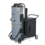 Industrial Wet/Dry Vacuum Cleaner with HEPA Filter Continuous Duty 8.6 HP 364 CFM 26.4 Gallon - 230V 3Phase,  IVB230