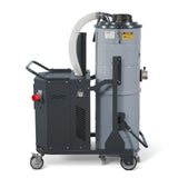 Industrial Wet/Dry Vacuum Cleaner with HEPA Filter Continuous Duty 8.6 HP 364 CFM 26.4 Gallon - 230V 3Phase,  IVB230