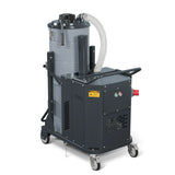 Industrial Wet/Dry Vacuum Cleaner with HEPA Filter Continuous Duty 8.6 HP 364 CFM 26.4 Gallon - 230V 3Phase,  IVB230