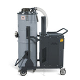 Industrial Wet/Dry Vacuum Cleaner with HEPA Filter Continuous Duty 8.6 HP 364 CFM 26.4 Gallon - 230V 3Phase,  IVB230