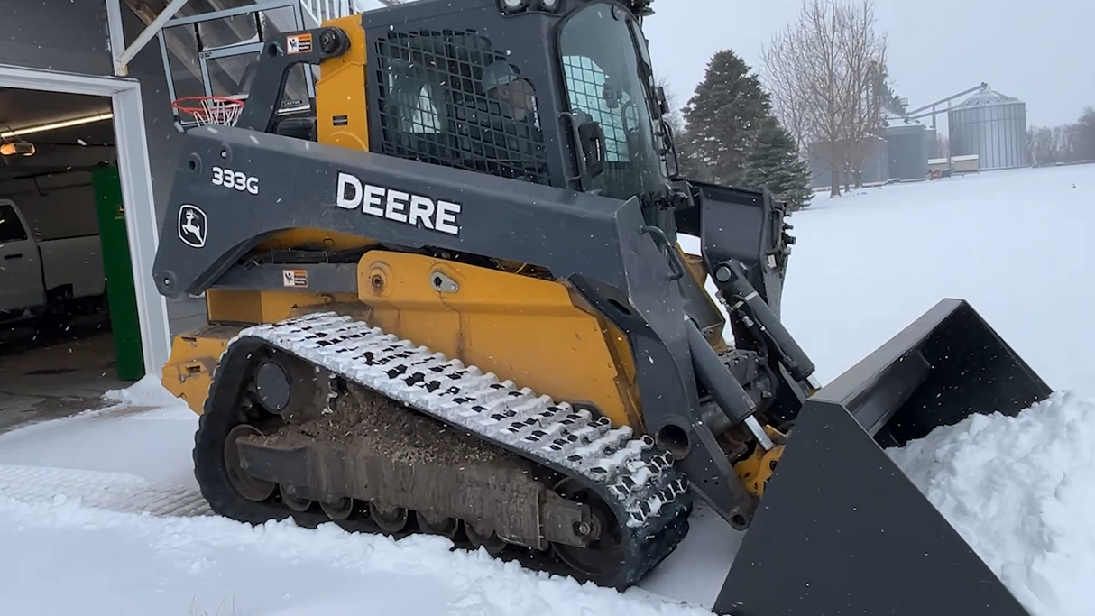 Ignite Attachments 94 in Skid Steer Light Material Snow Bucket
