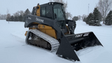 Ignite Attachments 94 in Skid Steer Light Material Snow Bucket