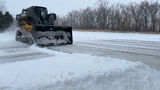 Ignite Attachments 94 in Skid Steer Light Material Snow Bucket