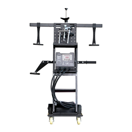 Katool DPM6100 dent pulling machine front view