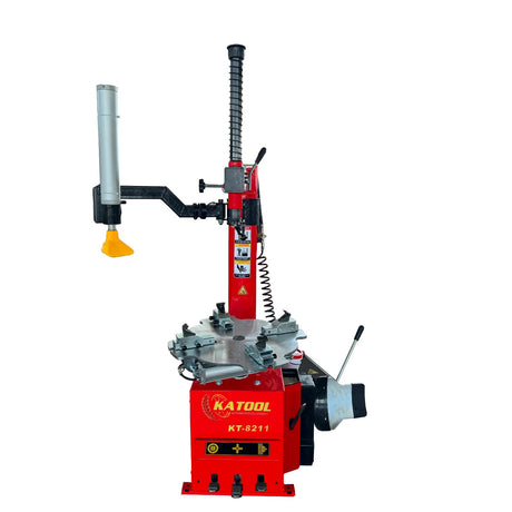 Katool KT-8211 tire changer motorcycle adapter setup