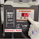 Katool 99ES control panel showing auto and manual mode selection
