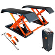Katool KT-X80 8,000 lb pneumatic mid-rise scissor lift