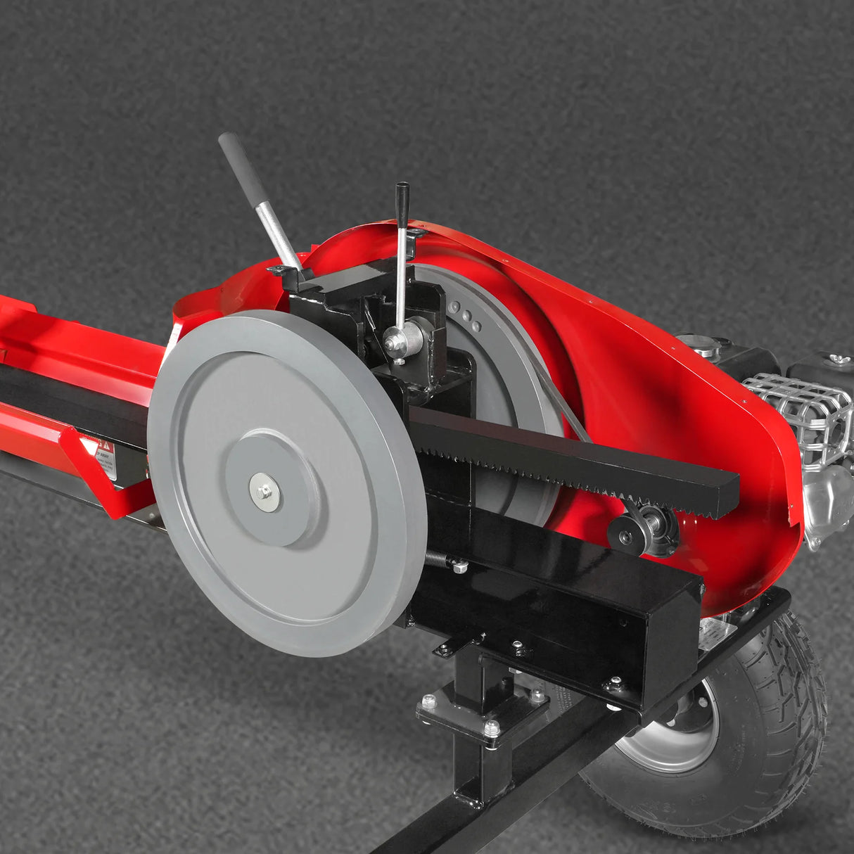 MechMaxx 34 Ton Kinetic Fast Log Splitter,  7 HP Ducar Gasoline Engine,  28" Log Diameter Capacity,  3-Sec Cycle Time,  KT34