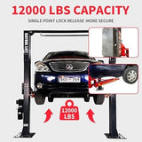 Katool KT-AM120SD 12,000lbs 2 Post Lift