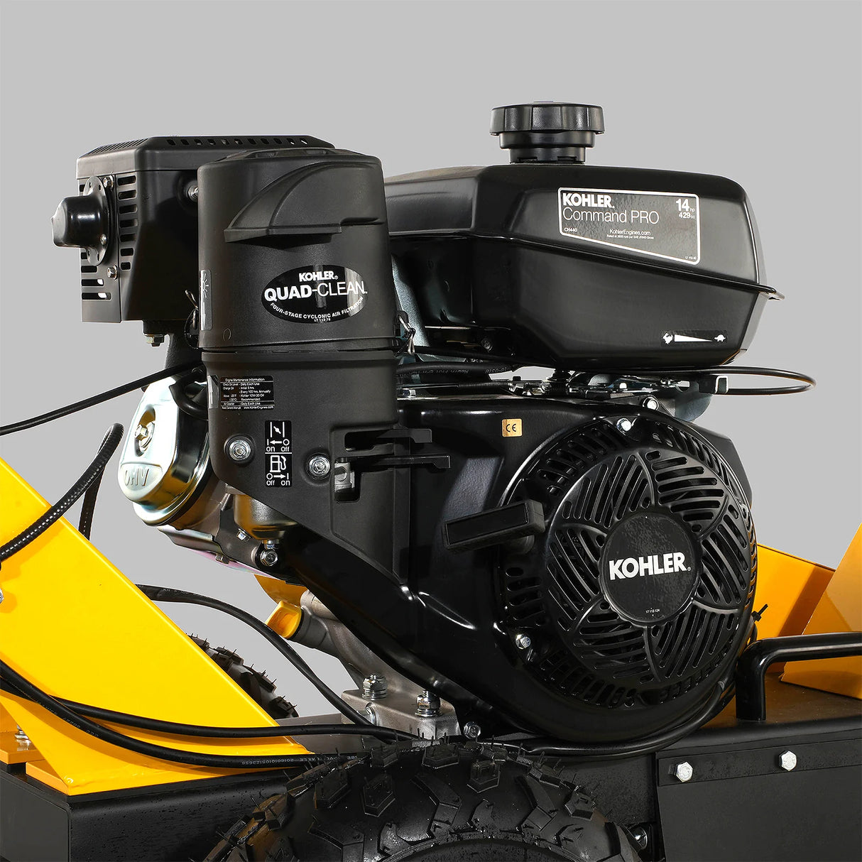 MechMaxx 15-inch 14hp 429cc KOHLER E-Start Stump Grinder with Tow Bar,  SG380