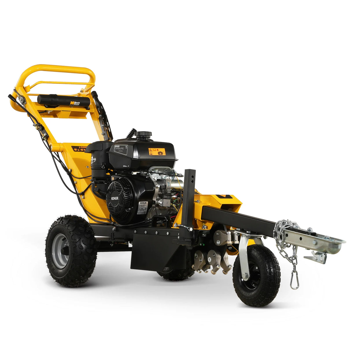 MechMaxx 15-inch 14hp 429cc KOHLER E-Start Stump Grinder with Tow Bar,  SG380