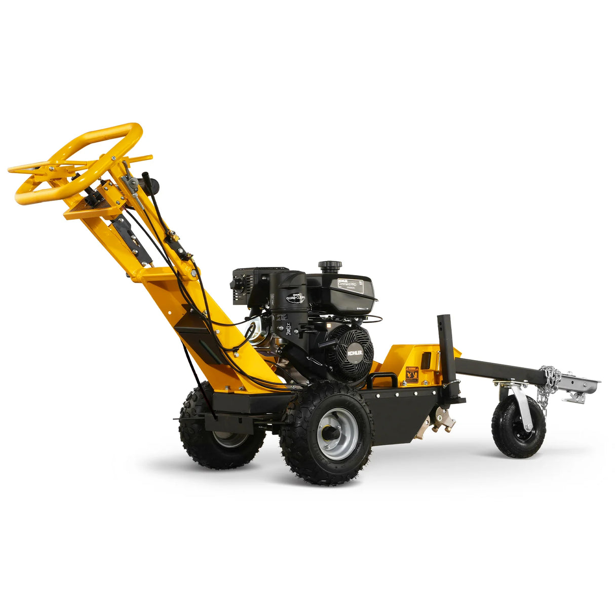 MechMaxx 15-inch 14hp 429cc KOHLER E-Start Stump Grinder with Tow Bar,  SG380