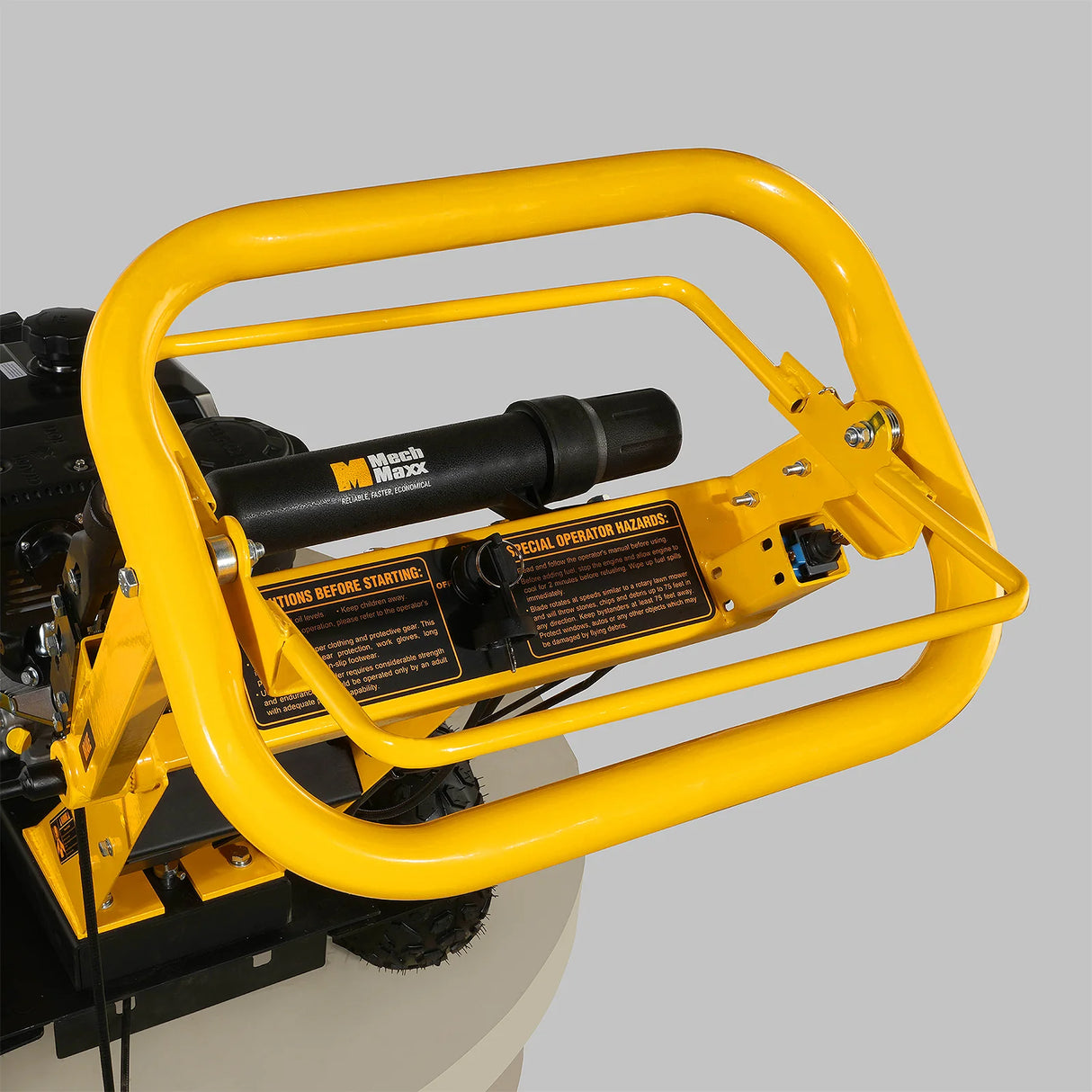 MechMaxx 15-inch 14hp 429cc KOHLER E-Start Stump Grinder with Tow Bar,  SG380