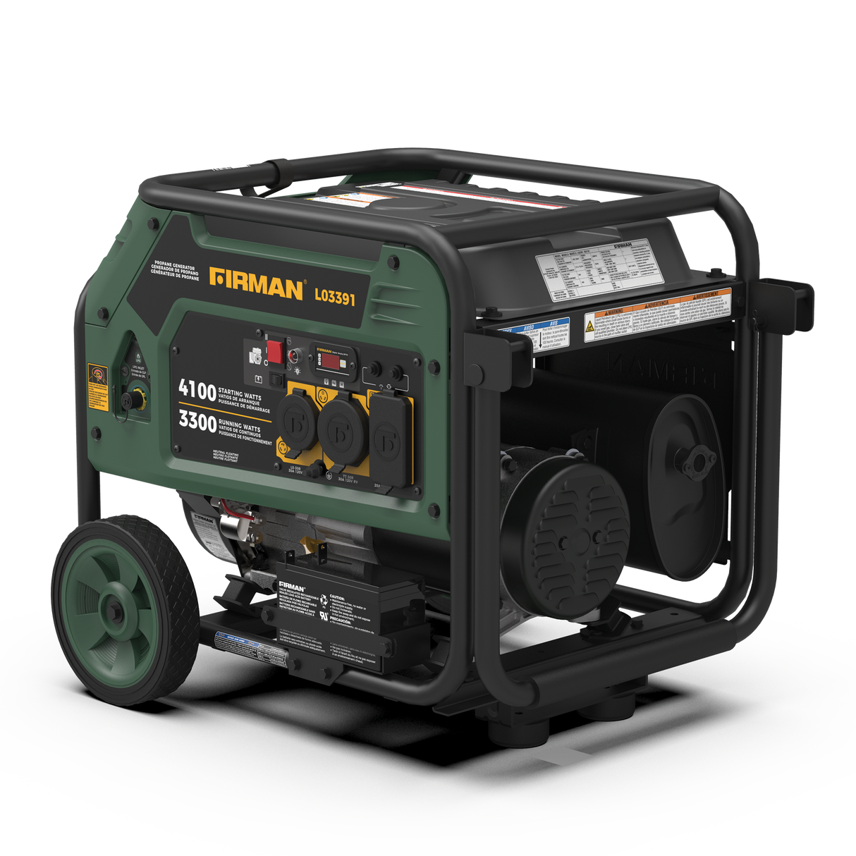 LPG Portable Generator 4100W Electric Start