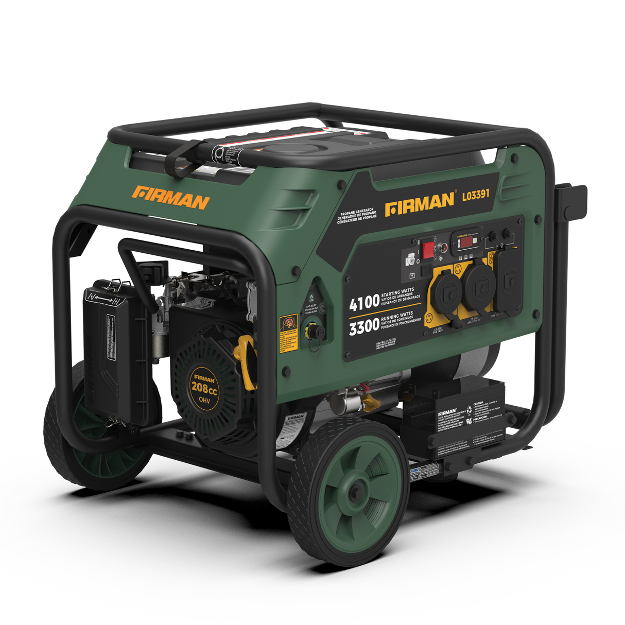 LPG Portable Generator 4100W Electric Start