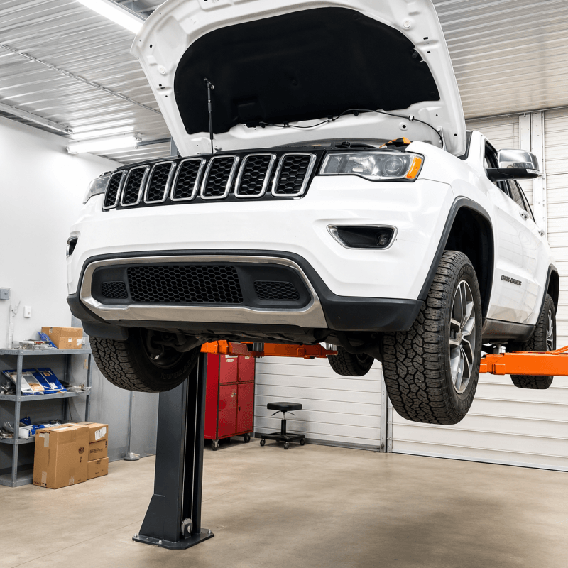 Daytona 12,000 lb Adjustable Width 2-Post Car Lift LTPA12