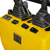 Mini Compact Excavator Loncin 300cc 9hp Engine, 43.3" Max. Digging Depth, 1345 LBS Operating Weight, MEC06