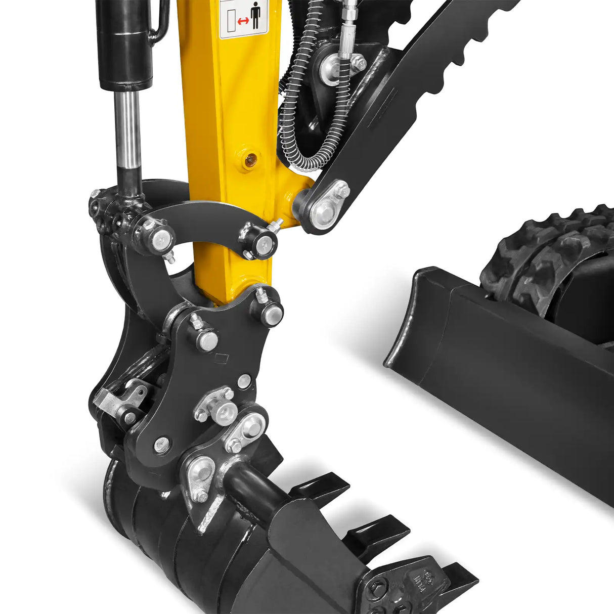 Mini Compact Excavator Kubota D722 Engine,  65.7" Max. Digging Depth,  2700 LBS Operating Weight,  MEC12