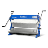MechMaxx 30-inch 3-in-1 Pan and Box Brake – Slip Roll, Shear, Bending Machine for Sheet Metal, 20 Gauge Mild Steel, Adjustable Fingers, Heavy Duty, Metalworking, Fabrication, Rolling, Bending MMCB3016