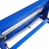 MechMaxx 52-inch 3-in-1 Pan and Box Brake – Slip Roll, Shear, Bending Machine for Sheet Metal, 20 Gauge Mild Steel, Adjustable Fingers, Heavy Duty, Metalworking, Fabrication, Rolling, Bending MMCB5220