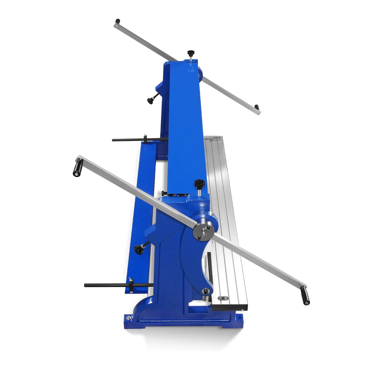 MechMaxx 52-inch 3-in-1 Pan and Box Brake – Slip Roll, Shear, Bending Machine for Sheet Metal, 20 Gauge Mild Steel, Adjustable Fingers, Heavy Duty, Metalworking, Fabrication, Rolling, Bending MMCB5220