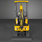 Mini Compact Excavator Kubota D722 Engine,  65.7" Max. Digging Depth,  2700 LBS Operating Weight,  MEC12