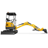 Mini Compact Excavator Kubota D902 Engine,  89" Max. Digging Depth,  4145 LBS Operating Weight,  MEC17