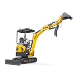 Mini Compact Excavator Kubota D902 Engine,  95" Max. Digging Depth,  4190 LBS Operating Weight,  MEC17PRO