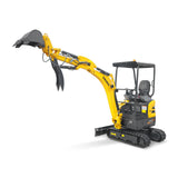Mini Compact Excavator Kubota D902 Engine,  95" Max. Digging Depth,  4190 LBS Operating Weight,  MEC17PRO