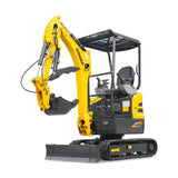 Mini Compact Excavator Kubota D902 Engine,  95" Max. Digging Depth,  4190 LBS Operating Weight,  MEC17PRO