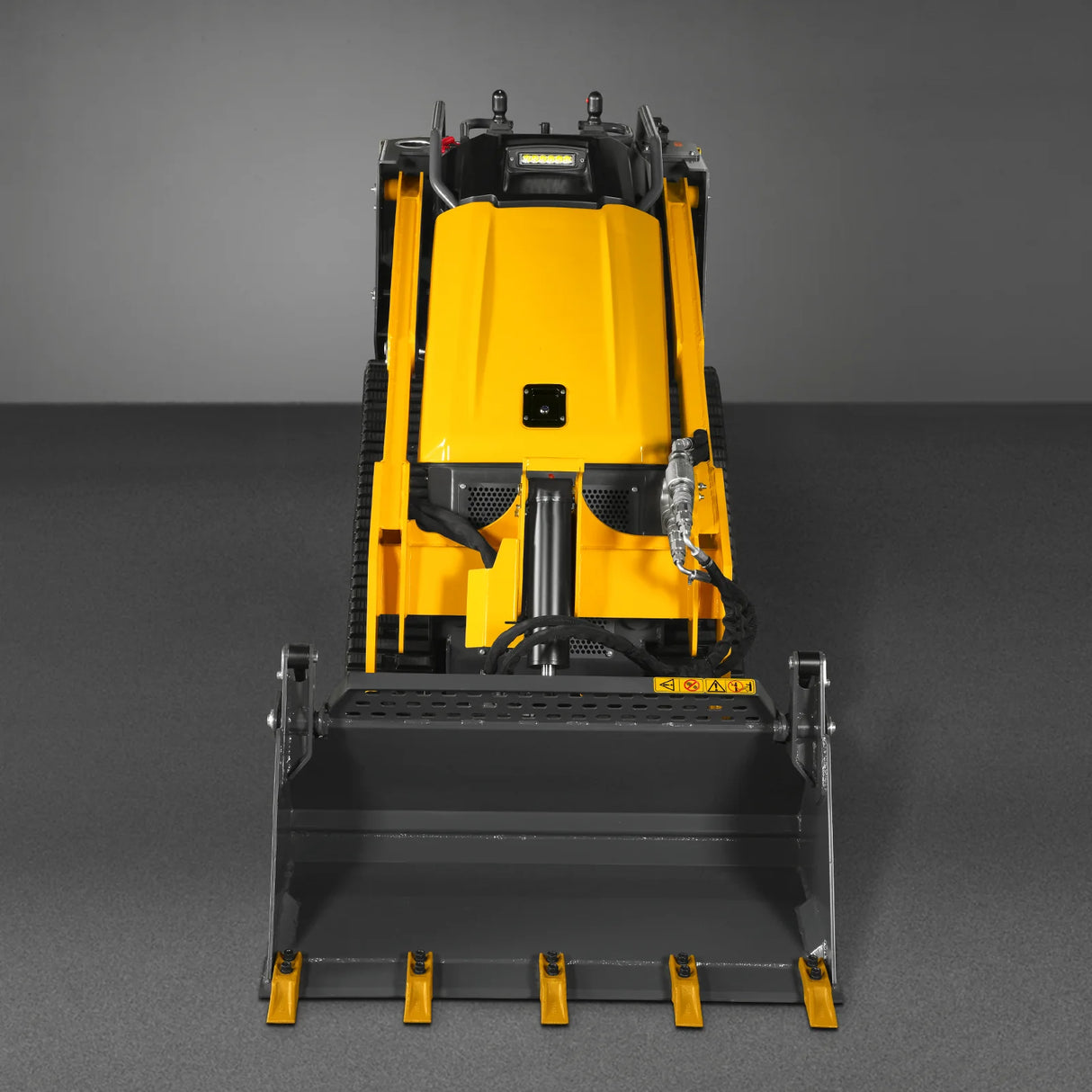 Mini Skid Steer Stand On Compact Track Loader ( 4 in 1 bucket included ) with 25HP KUBOTA D1105 Diesel Engine,  Common Industry Interface (CII),  CROBA  STL1000