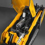 Mini Skid Steer Stand On Compact Track Loader ( 4 in 1 bucket included ) with 25HP KUBOTA D1105 Diesel Engine,  Common Industry Interface (CII),  CROBA  STL1000